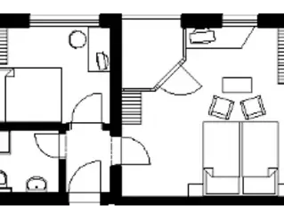 Grundriss Fam. Appartement Nr. 308